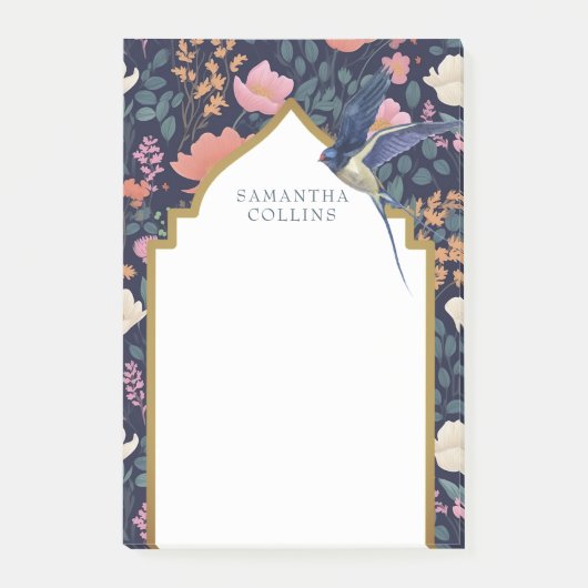 Elegant Barn Swallow  Post-it® Notes (Voorkant)