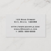 Elegant & Basic Doctor Visitekaartje (Achterkant)