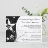 Elégant Beach Destination Wedding Invitations à th (Debout devant)