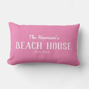 Elegant Beach House Lumbar Pillow Kussen