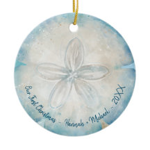 Elegant Beach Photo Waterverf Sand Dollar