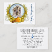 Elegant Beach Real Estate Visitekaartje (Voorkant / Achterkant)