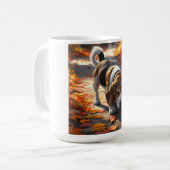 Elegant Beagle Coffee Mok (Voorkant links)