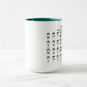 Élégant Beard Mug (Centre)