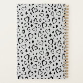 Elégant beau Grey Gold Heart Name personnalise (Dos)