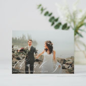 élégant beau script merci photo (Debout devant)