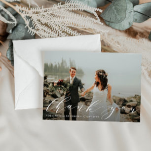 élégant beau script merci photo