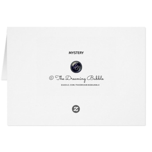 Elégant, Beau Unique Flambant Fractal Art (Dos Horizontal)