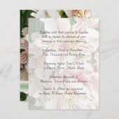 Elégant Beauté Alstroemeria Faire-part de mariage (Devant / Derrière)