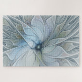 Elegant Beauty Modern Abstract Fractal Art Flower Legpuzzel (Horizontaal)