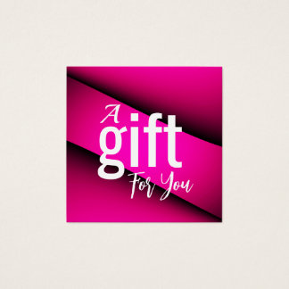 Elegant Beauty Salon Cadeaubon Kaart – Eenvoudig