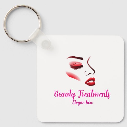 Elegant Beauty Treatments Keychain (Voorkant)