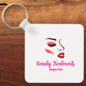 Elegant Beauty Treatments Keychain (Voorkant)