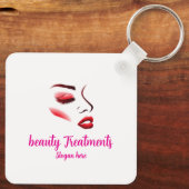 Elegant Beauty Treatments Keychain (Achterkant)