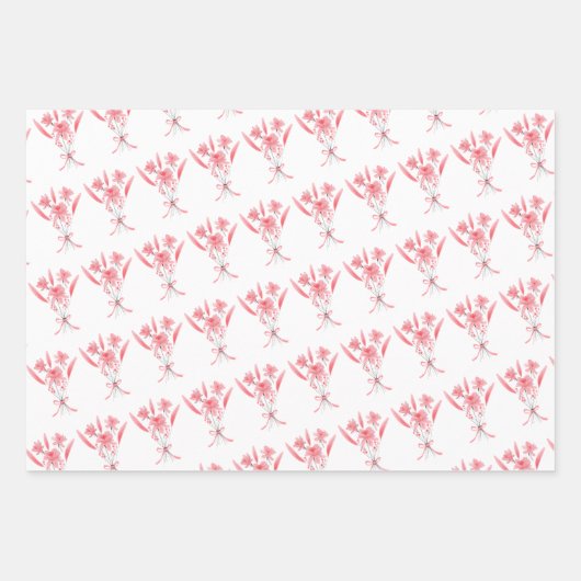 Elegant bedankt dat je mijn bruidsroze bent inpakpapier vel (Voorkant 2)