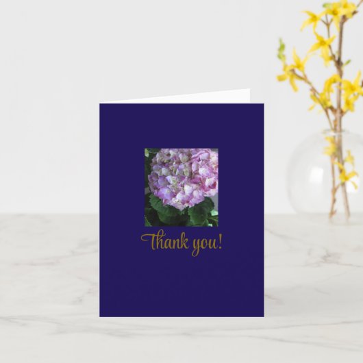 Elegant Bedankt voor je kaart (Gele Bloem)