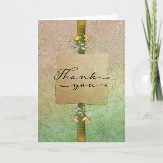 Elegant Bedankt voor je medeleven (Voorkant)