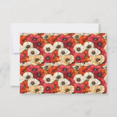 Elegant Beige RSVP Card (Dos)