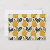 Elegant Beige RSVP Card (Dos)