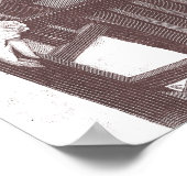 Elegant Belle Epoche  Mode Lady Poster (Hoek)