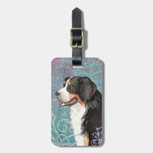 Elegant Berner Bagagelabel (Voorkant verticaal)