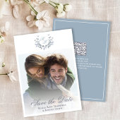 Elegant Bewaar de datum bruiloft foto Save The Date