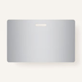 Elegant bewerkbaar monogramschrift schrijven | Gre Badge (Achterkant)