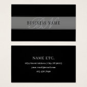 Elegant bewerkbaar script Bedrijfsnaam/andere teks Visitekaartje (Voorkant /achterkant)