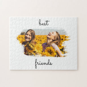 Elegant BFF Best Friends for ever Birthday Card Legpuzzel