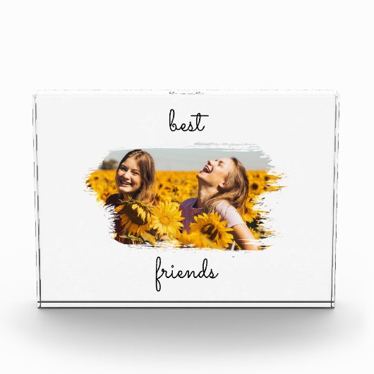 Elegant BFF Best Friends Forever Fotoblokken (Voorkant)