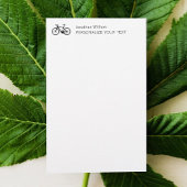 Élégant Bicycle simple Rétro Papeterie personnelle