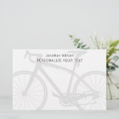 Élégant Bicycle simple Rétro Papeterie personnelle (Debout devant)