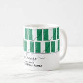 Elégant Bienvenue NIGERIA FLAG Coffee Mug (Devant droit)