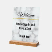 Elégant Bienvenue S'il vous plaît vous connecter A (Angle)