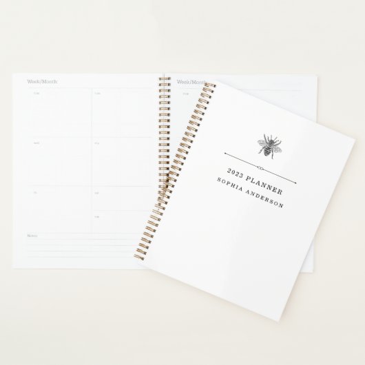 Elegant  bijen planner (Display)
