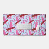 Elegant birds Pattern Desk Mat (Clavier et souris)