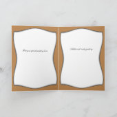 Elegant Birthday Card Kaart (Binnen)