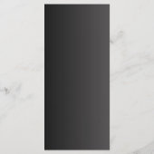 Elegant Black and Gold Wedding Menu (Dos)