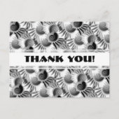 Elegant Black and White Art Deco 1920s Glamor Briefkaart (Voorkant)