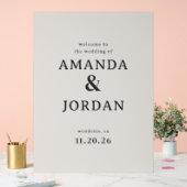 Elegant Black Calligraphy (Mariage)