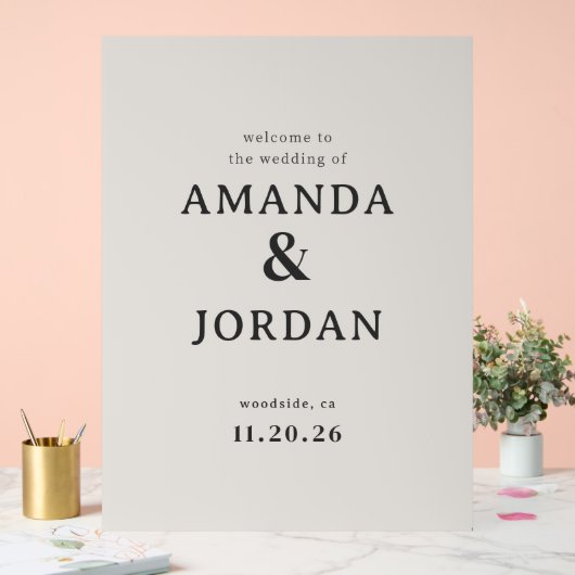 Elegant Black Calligraphy (Mariage)