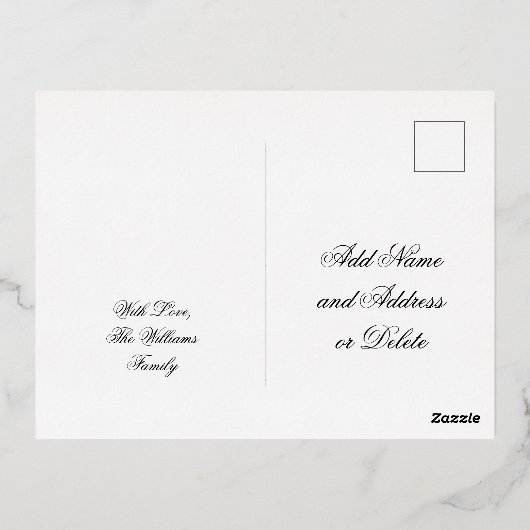 Elegant Black en Gold Foil Prettige feestdagen