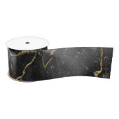 Elegant Black en Gold Trendy Luxury Marble, effect Lint (Spoel)