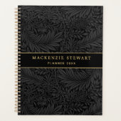 Elegant Black Floral Pattern 2026 (Devant)