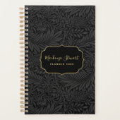 Elegant Black Floral Pattern 2026 (Devant)