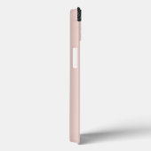 Elegant Black Glitter Drift Roos Gold Case-Mate iPhone Case (Achterkant / Rechts)