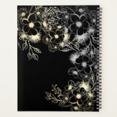 Elegant Black Photo Wedding Planner (Achterkant)