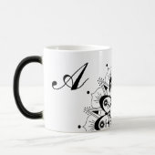 Elegant Black Script Letter Mandala Magic Mok (Links)