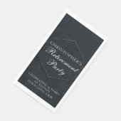 Elegant Black & Servet (Hoek)