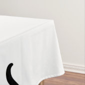 Elegant Black & White Abstracte Harlequin Style Tafelkleed (Voorbeeld)